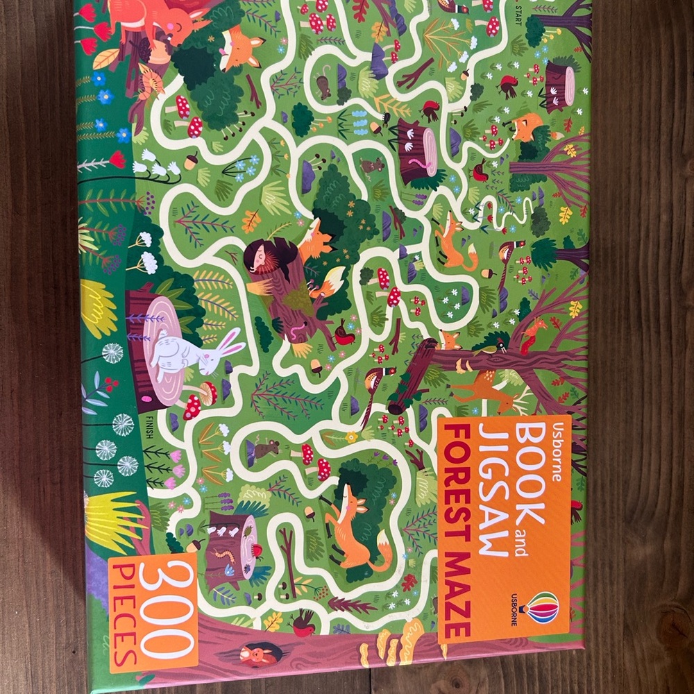Usborne Forest Maze Jigsaw Puzzle